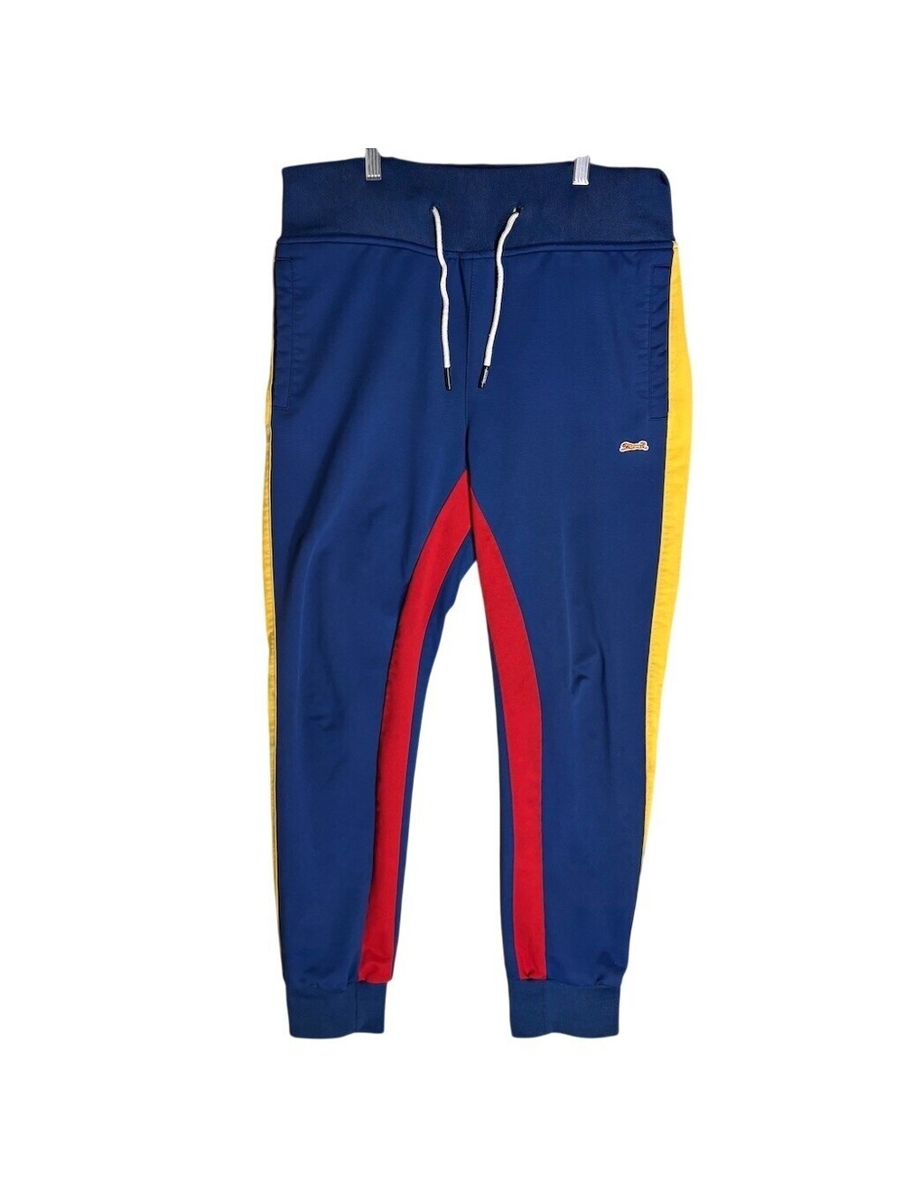 Le Tigre Men's Jogger Sweatpants Blue Size M